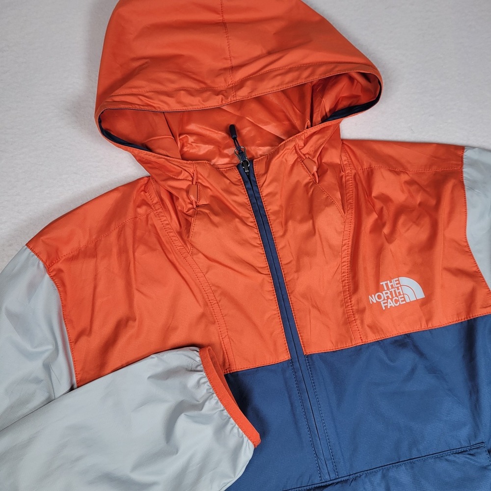 The North Face Fanorak Windwall Packable Windbreaker Jacket Color Block Men's S